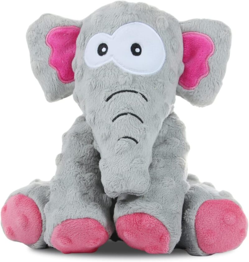 Dog Toys, Squeaky Plush Dog Toy for Puppy Small Medium Dogs, Cute Soft Stuffed Puppy Toys for Teeth Cleaning and Boredom