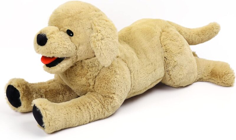 Dog Stuffed Animals Plush, 21" Soft Cuddly Golden Retriever Plush Toys, Large Stuffed Dog, Puppy Dog Stuffed Animals, Birthday Gift for Kids Girls Boys