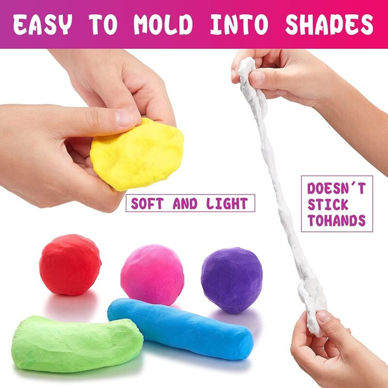 Modeling Clay Kit - 36 Colors Air Dry Ultra Light Clay, Safe & Non-Toxic, Great Gift for Kids. - Image 2