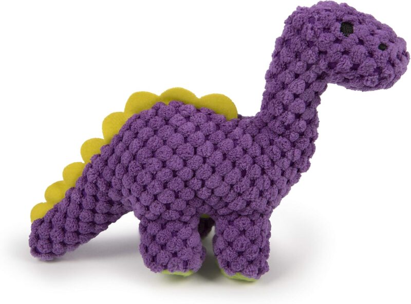 Squeaky Plush Dog Toy,  Technology - Purple, Mini - Image 2