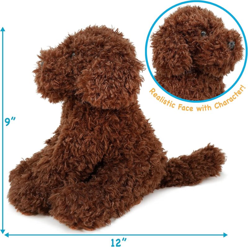 The Labradoodle - 12 Inch Stuffed Animal Plush - Image 2